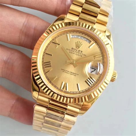 fake rolex day date 2 yellow gold|rolex knockoff watches day date.